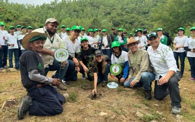 Reforestación de Mezquite en Colegio ENA San Miguel